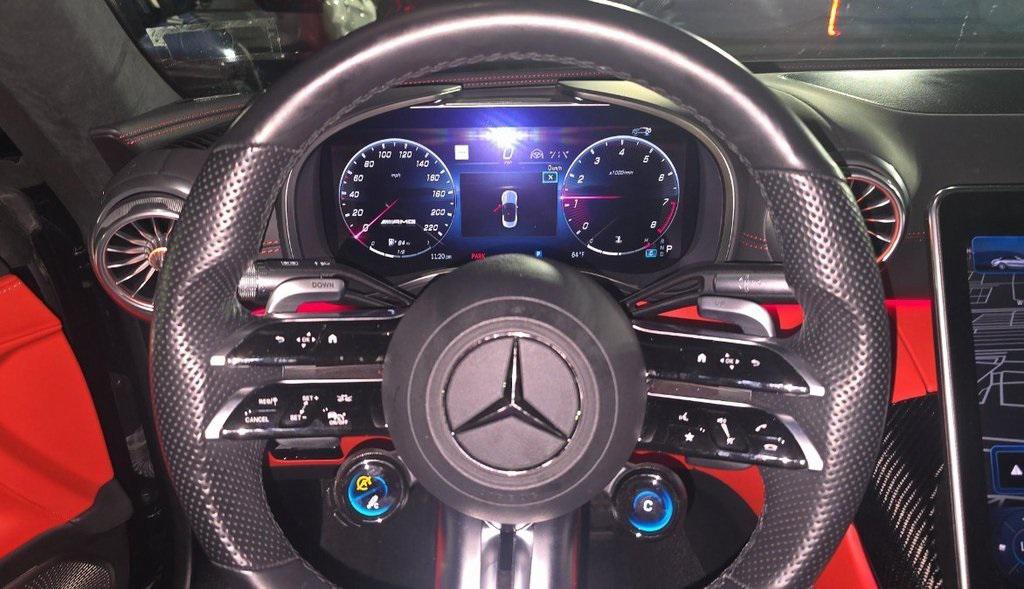 used 2022 Mercedes-Benz AMG SL 63 car, priced at $124,999