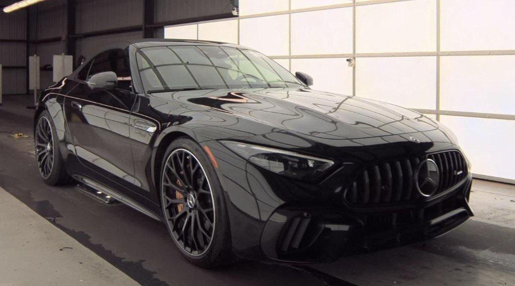 used 2022 Mercedes-Benz AMG SL 63 car, priced at $124,999