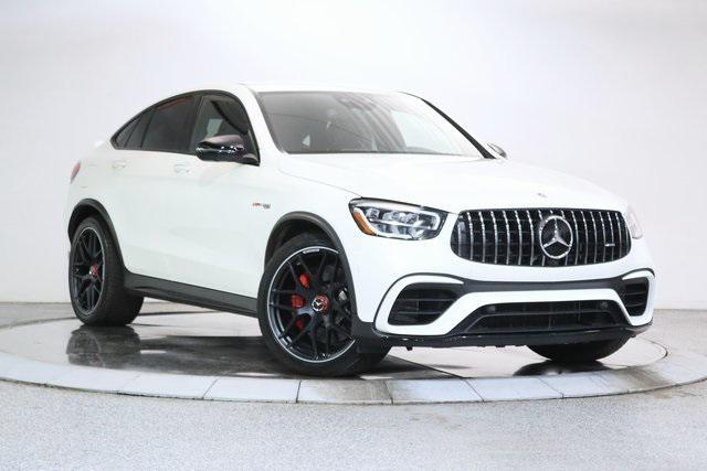 used 2021 Mercedes-Benz AMG GLC 63 car, priced at $63,999