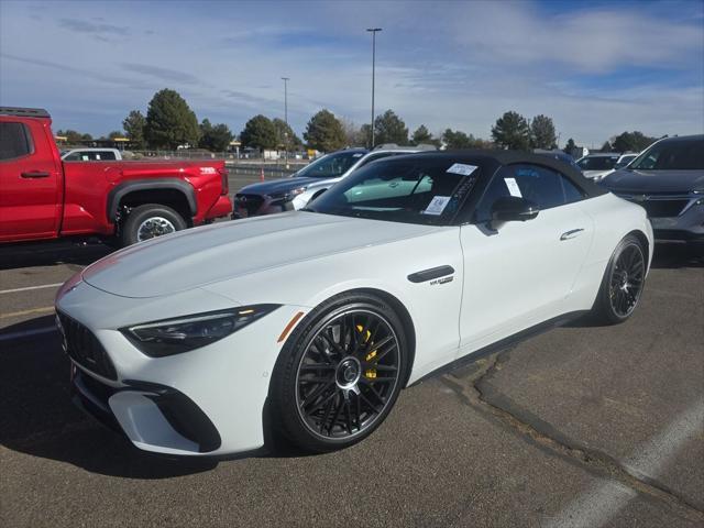 used 2022 Mercedes-Benz AMG SL 63 car, priced at $127,999