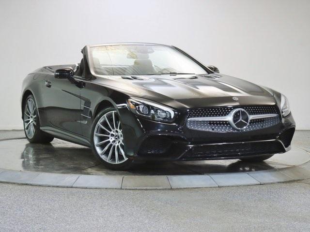 used 2020 Mercedes-Benz SL 550 car, priced at $68,999