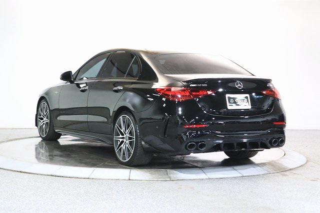 used 2024 Mercedes-Benz AMG C 43 car, priced at $57,999