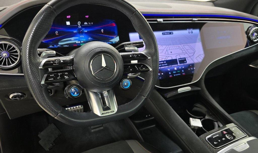 used 2024 Mercedes-Benz AMG EQE car, priced at $59,999