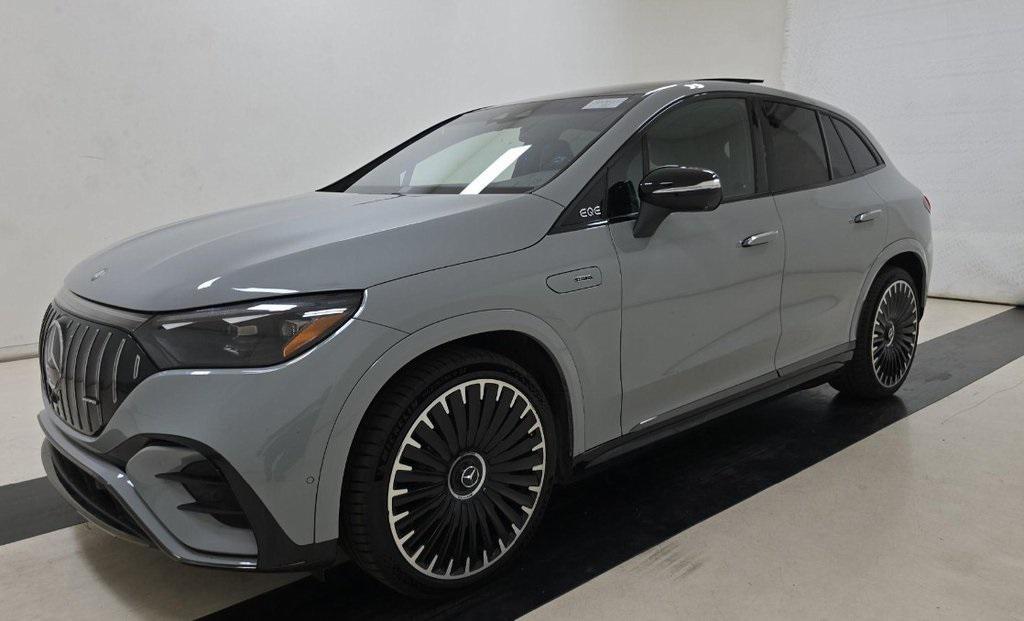 used 2024 Mercedes-Benz AMG EQE car, priced at $59,999