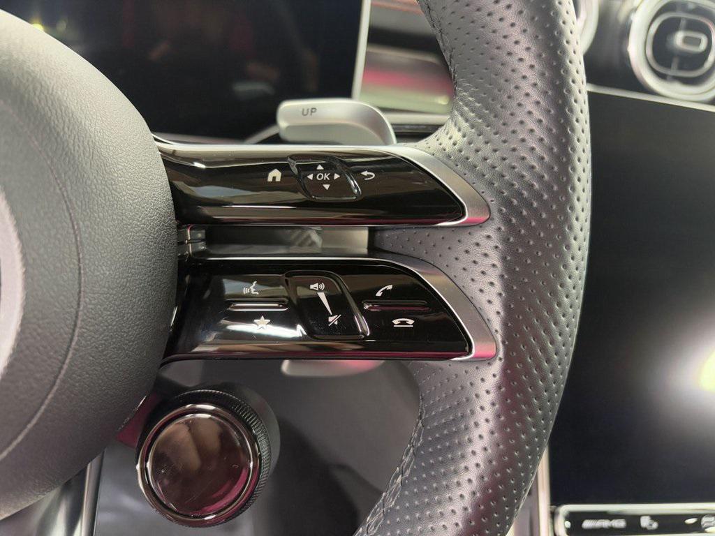 used 2023 Mercedes-Benz AMG C 43 car, priced at $48,999