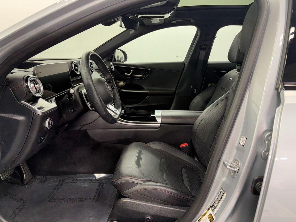 used 2023 Mercedes-Benz AMG C 43 car, priced at $48,999