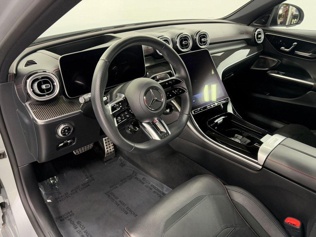 used 2023 Mercedes-Benz AMG C 43 car, priced at $48,999