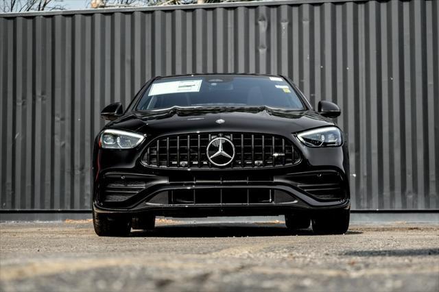 new 2025 Mercedes-Benz AMG C 43 car, priced at $67,520