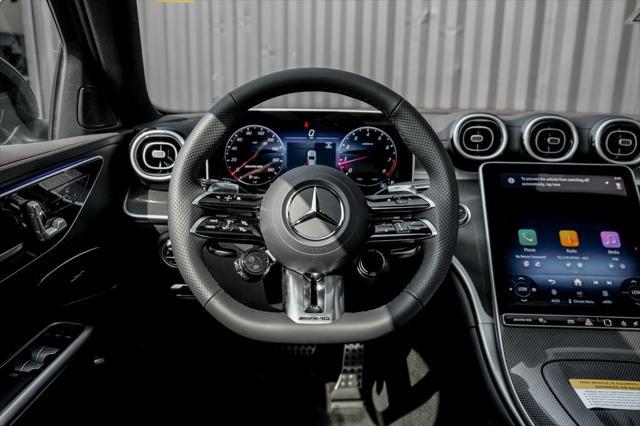 new 2025 Mercedes-Benz AMG C 43 car, priced at $67,520