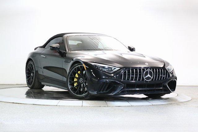 used 2022 Mercedes-Benz AMG SL 55 car, priced at $81,999