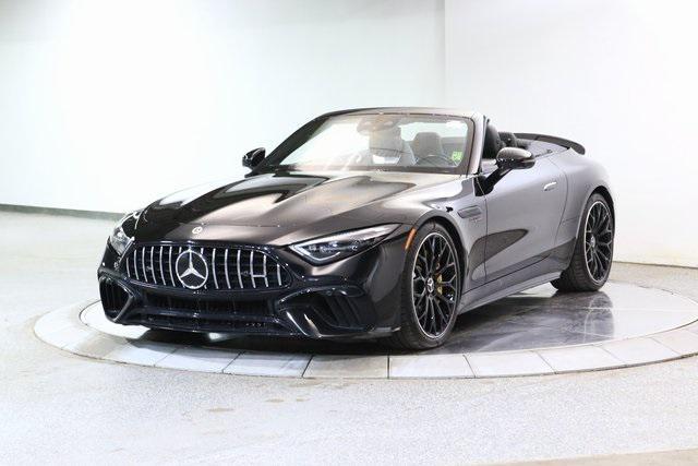 used 2022 Mercedes-Benz AMG SL 55 car, priced at $81,999