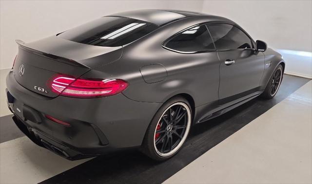 used 2021 Mercedes-Benz AMG C 63 car, priced at $79,999