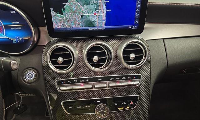 used 2021 Mercedes-Benz AMG C 63 car, priced at $79,999