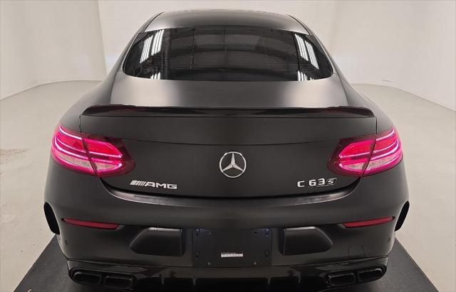 used 2021 Mercedes-Benz AMG C 63 car, priced at $79,999