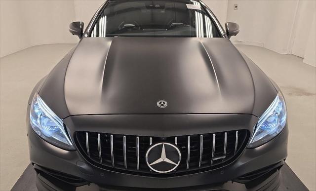 used 2021 Mercedes-Benz AMG C 63 car, priced at $79,999