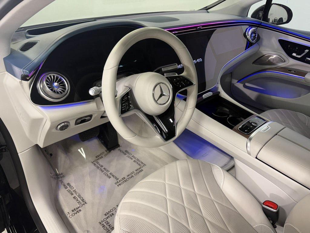 used 2022 Mercedes-Benz EQS 580 car, priced at $62,999