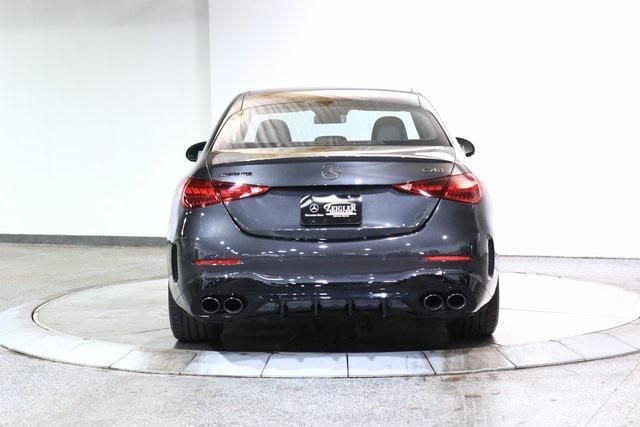 used 2023 Mercedes-Benz AMG C 43 car, priced at $46,499