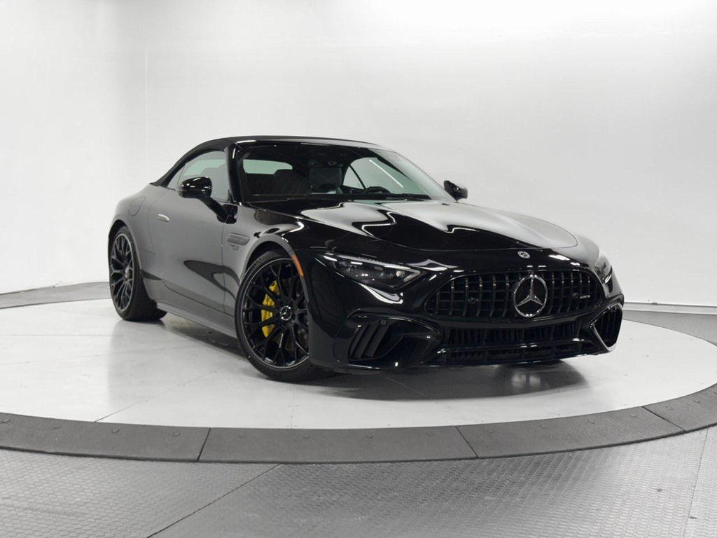 used 2022 Mercedes-Benz AMG SL 55 car, priced at $91,999
