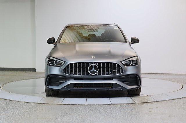 used 2023 Mercedes-Benz AMG C 43 car, priced at $55,999