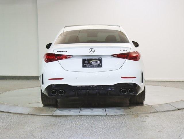 used 2023 Mercedes-Benz AMG C 43 car, priced at $55,999