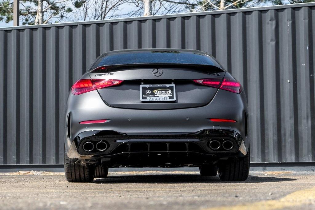 new 2024 Mercedes-Benz AMG C 43 car, priced at $83,330