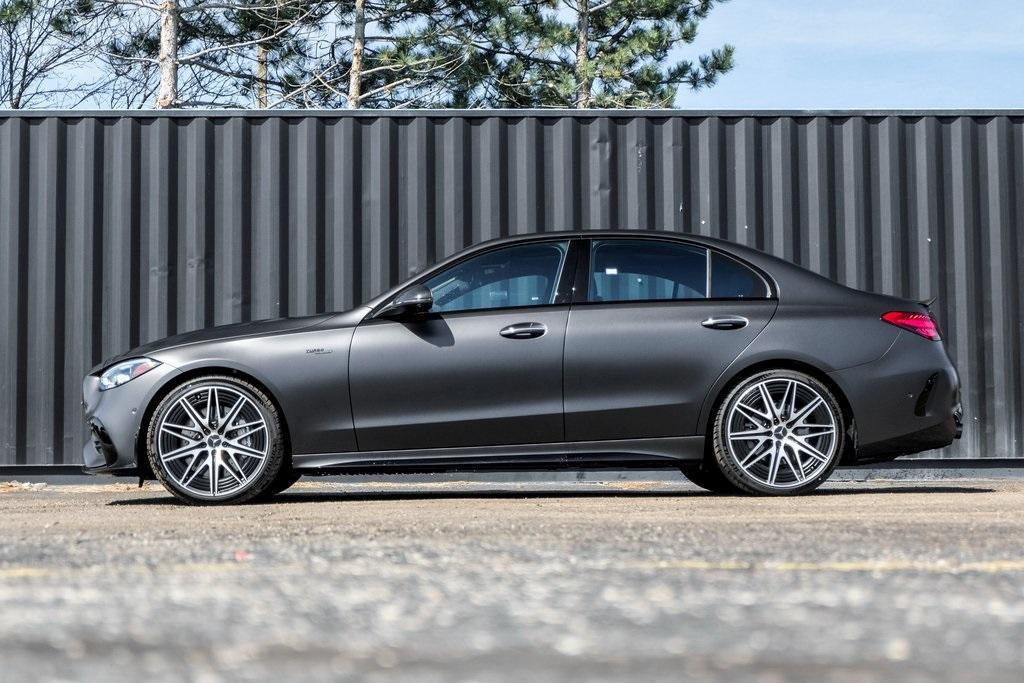 new 2024 Mercedes-Benz AMG C 43 car, priced at $83,330