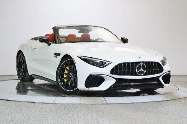 used 2022 Mercedes-Benz AMG SL 63 car, priced at $109,999