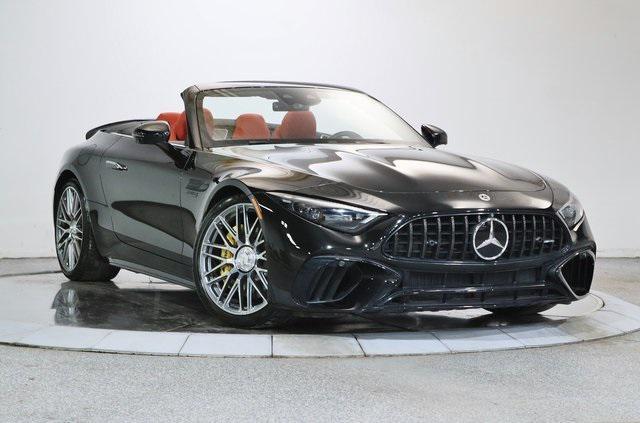 used 2022 Mercedes-Benz AMG SL 63 car, priced at $114,999