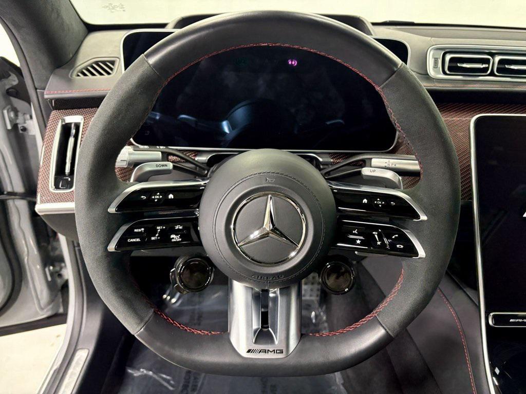 used 2024 Mercedes-Benz AMG S 63 E car, priced at $154,999