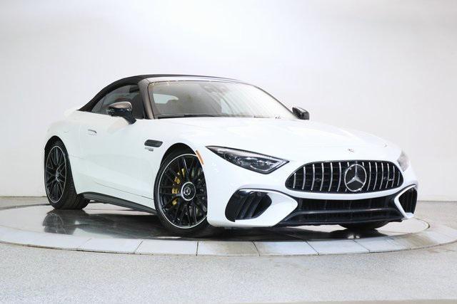 used 2022 Mercedes-Benz AMG SL 55 car, priced at $82,999