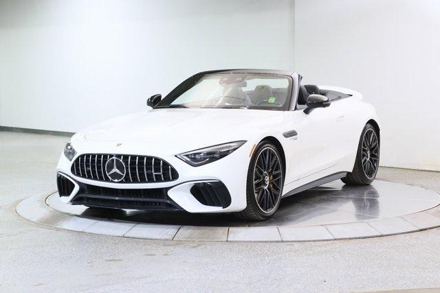 used 2022 Mercedes-Benz AMG SL 55 car, priced at $82,999