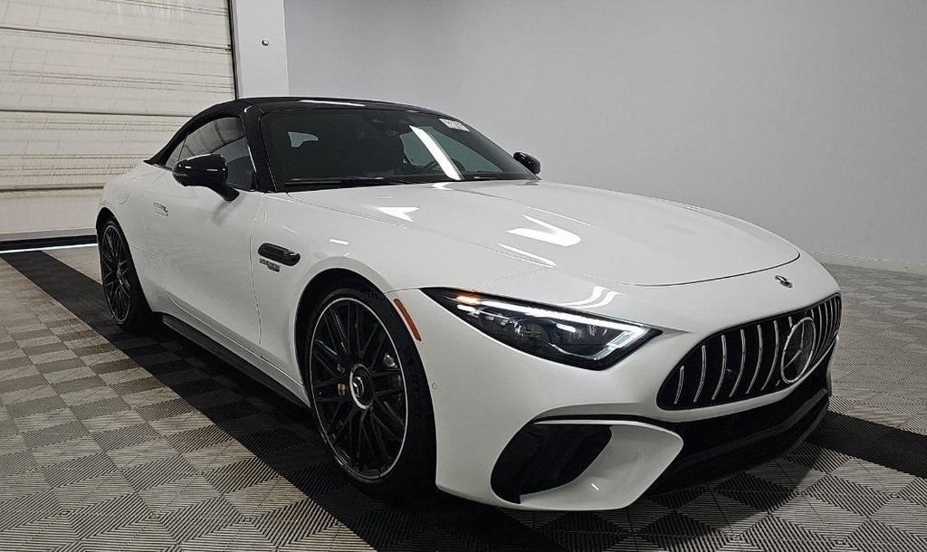 used 2022 Mercedes-Benz AMG SL 55 car, priced at $84,999