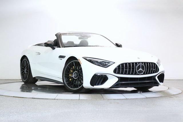 used 2022 Mercedes-Benz AMG SL 55 car, priced at $84,999