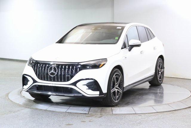 used 2024 Mercedes-Benz AMG EQE car, priced at $59,999