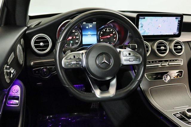 used 2019 Mercedes-Benz C-Class car, priced at $27,999