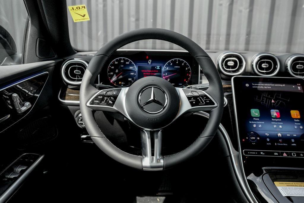 new 2025 Mercedes-Benz C-Class car, priced at $53,685