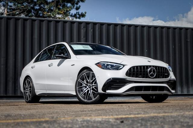 new 2024 Mercedes-Benz AMG C 43 car, priced at $76,015