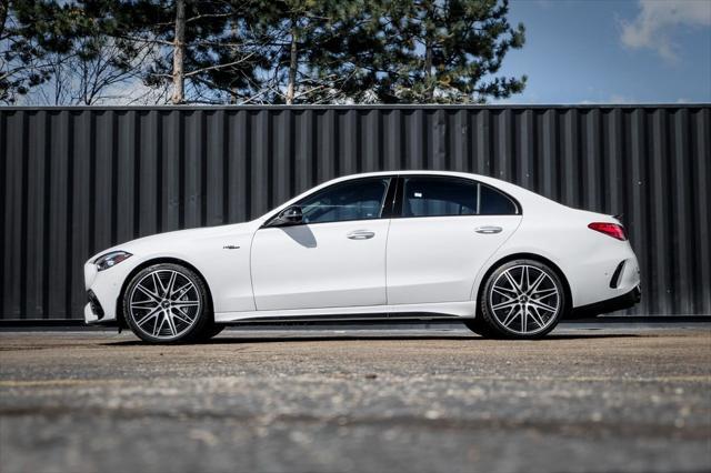 new 2024 Mercedes-Benz AMG C 43 car, priced at $76,015