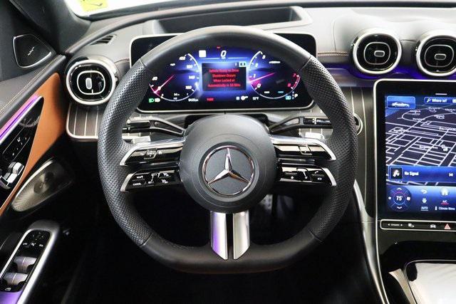 used 2024 Mercedes-Benz C-Class car, priced at $41,999