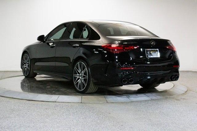 used 2023 Mercedes-Benz AMG C 43 car, priced at $54,999