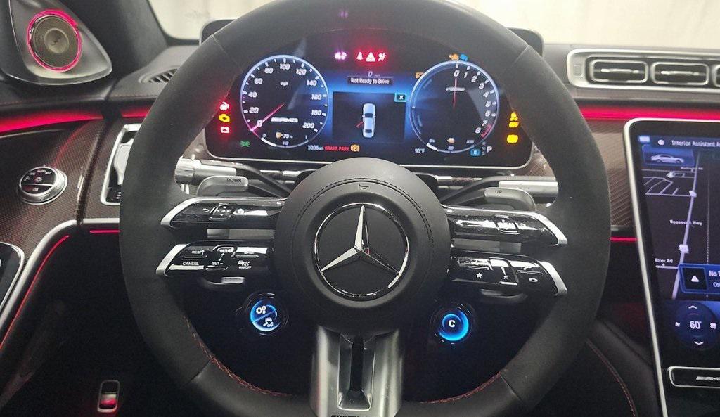 used 2024 Mercedes-Benz AMG S 63 E car, priced at $154,999