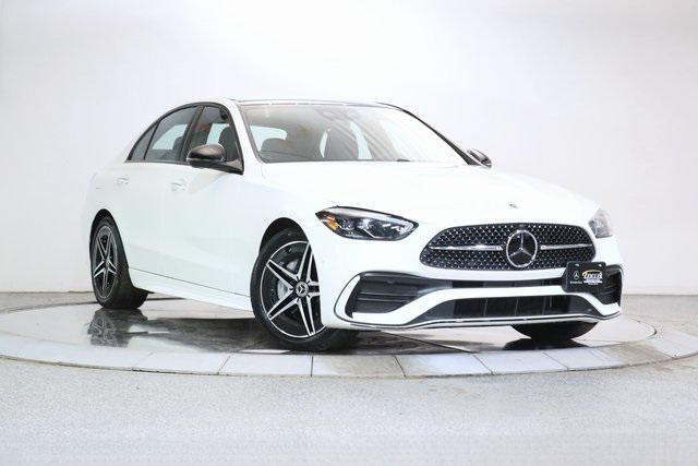 used 2025 Mercedes-Benz C-Class car, priced at $47,999