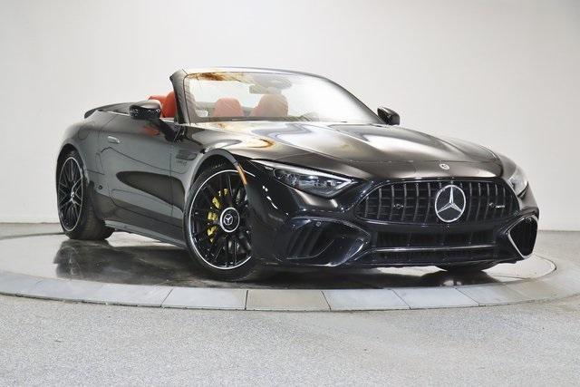 used 2022 Mercedes-Benz AMG SL 55 car, priced at $117,999