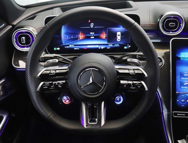 used 2023 Mercedes-Benz AMG C 43 car, priced at $47,999