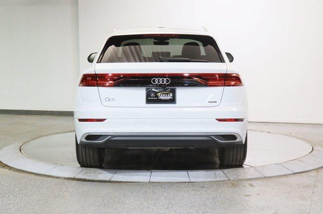 used 2023 Audi Q8 car, priced at $59,999