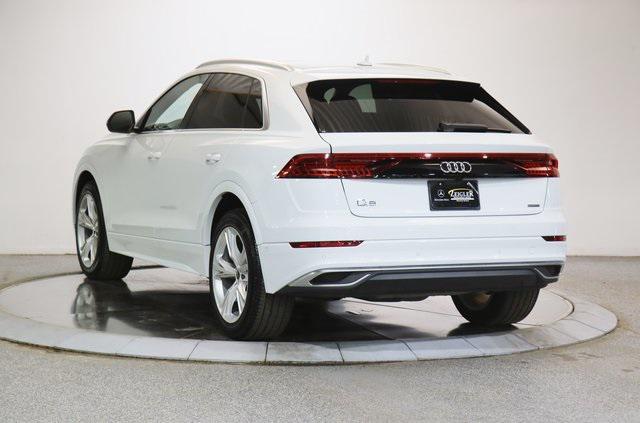 used 2023 Audi Q8 car, priced at $59,999