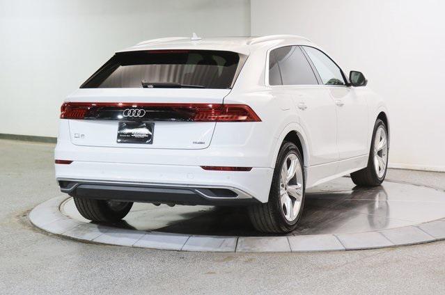 used 2023 Audi Q8 car, priced at $59,999