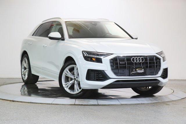 used 2023 Audi Q8 car, priced at $59,999