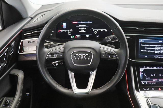 used 2023 Audi Q8 car, priced at $59,999