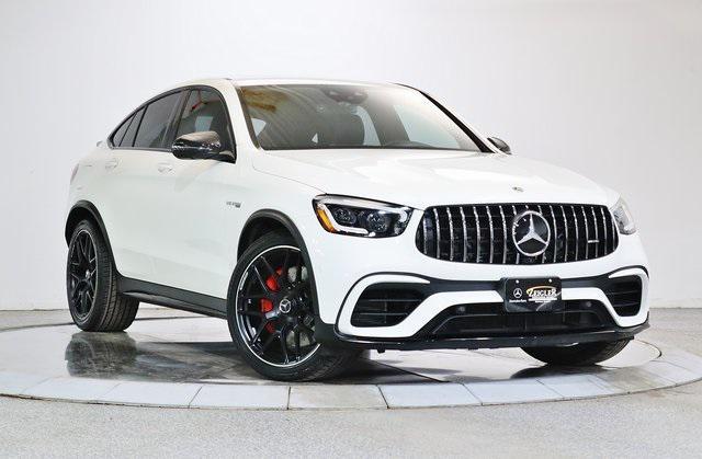 used 2021 Mercedes-Benz AMG GLC 63 car, priced at $75,999